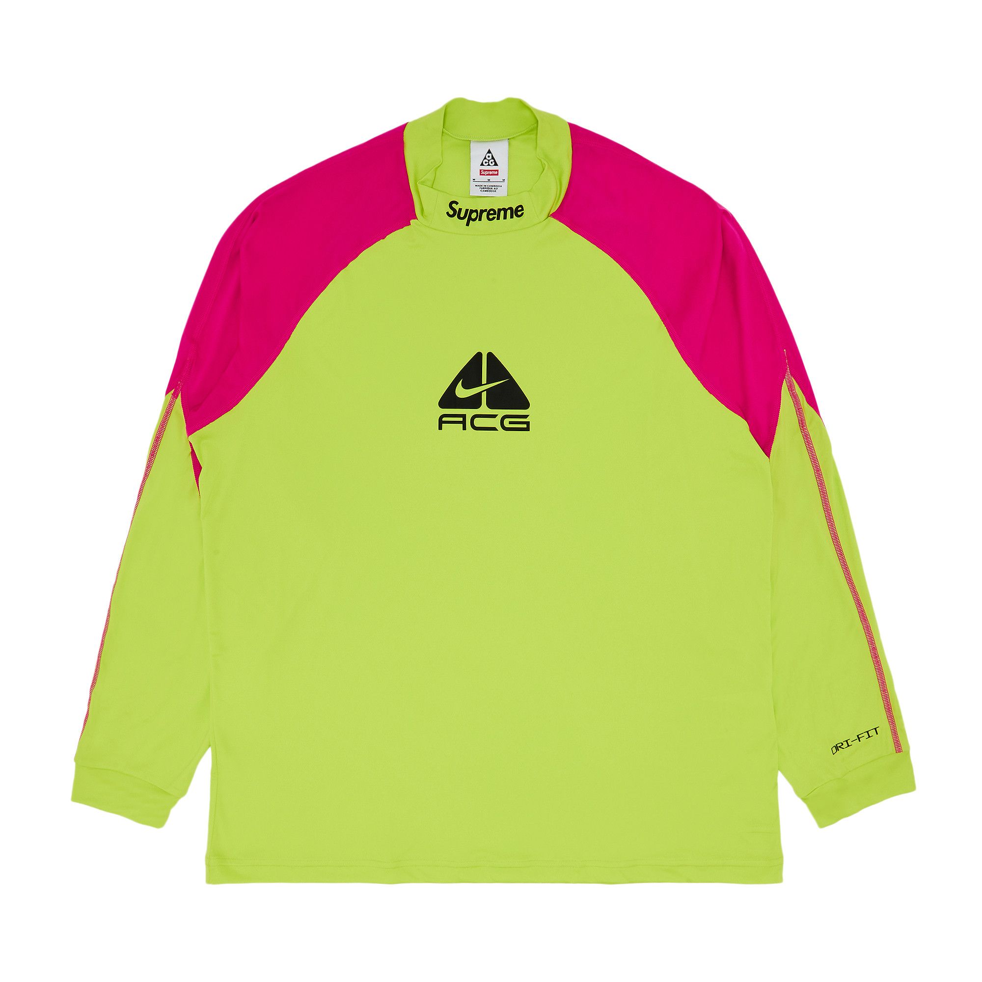 22AW 希少Supreme NIKE ACG JERSEY　XL 長袖　未使用 Supreme Officially Announce Nike ACG Collaboration - Releases