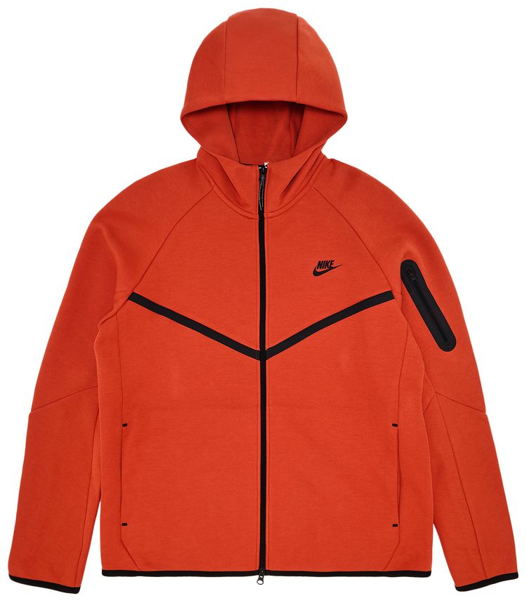 Nike Tech Full Zip Windrunner Hoodie Vintage CoralBlack