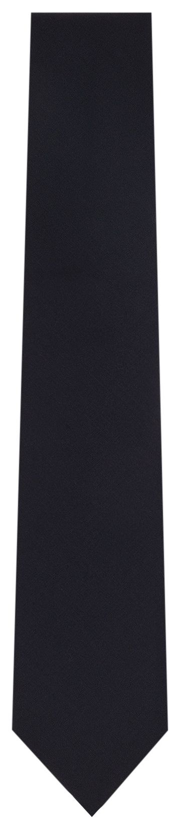 Auralee Super Fine Tropical Wool Tie Navy