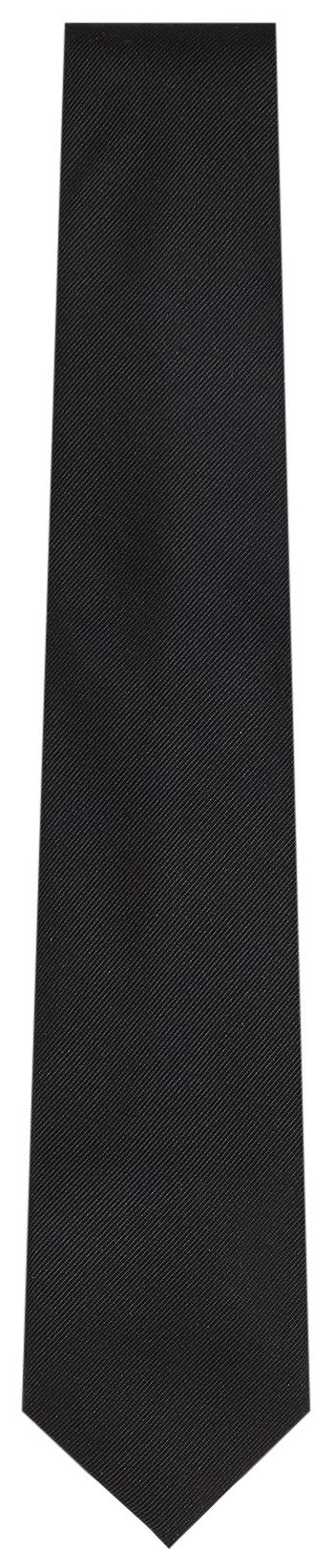 Bottega Veneta Silk Twill Tie Black