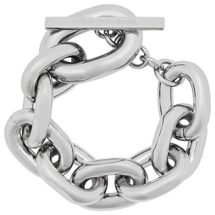 Rabanne XL Link Bracelet Silver