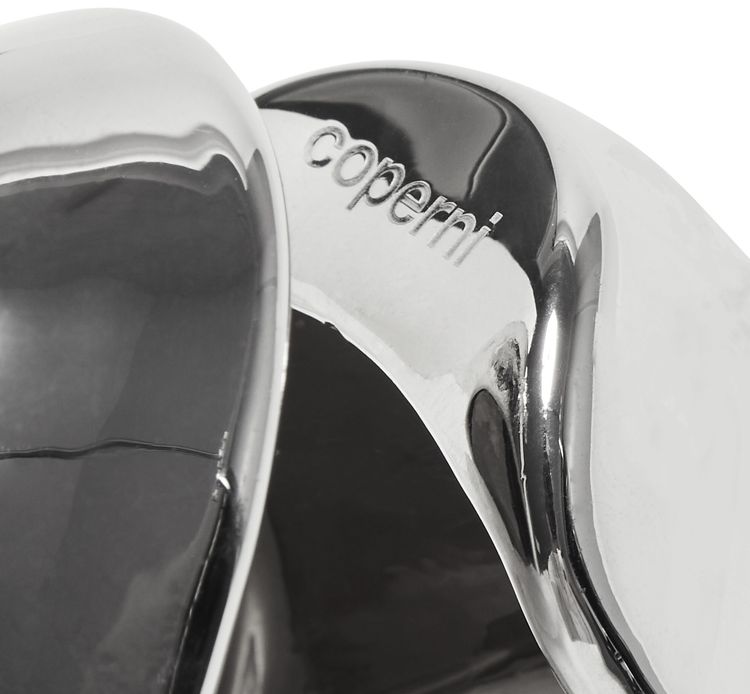 Coperni C Logo Bangle Bracelet Silver
