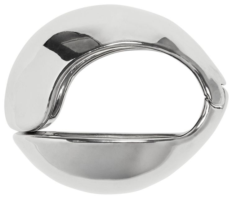 Coperni C Logo Bangle Bracelet Silver