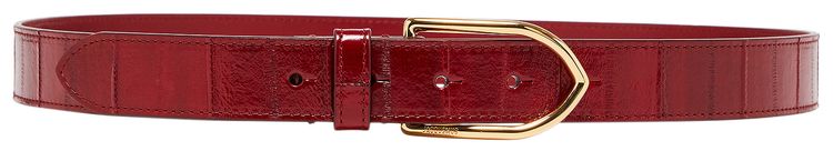 Jacquemus Bambino Belt Red