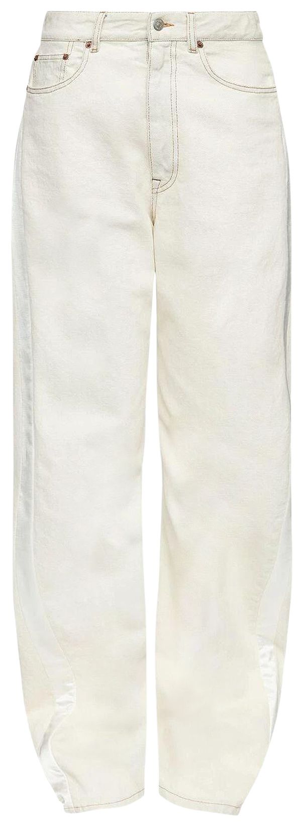 MM6 Maison Margiela 5 Pockets Pants Off White
