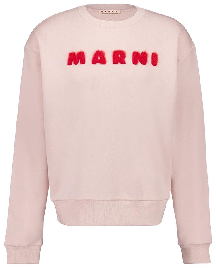 Marni Unbrushed Sweatshirt Azalea