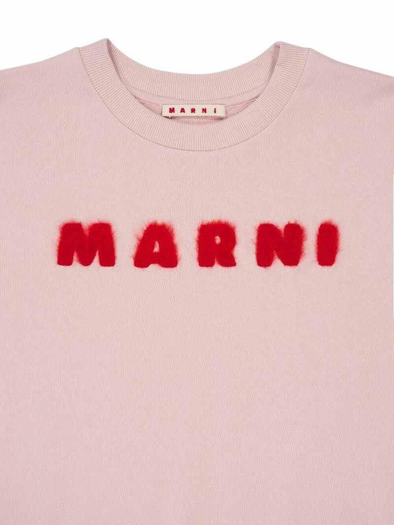 Buy Marni Unbrushed Sweatshirt 'Azalea' - FUMU0074 S4UTC475 00C17