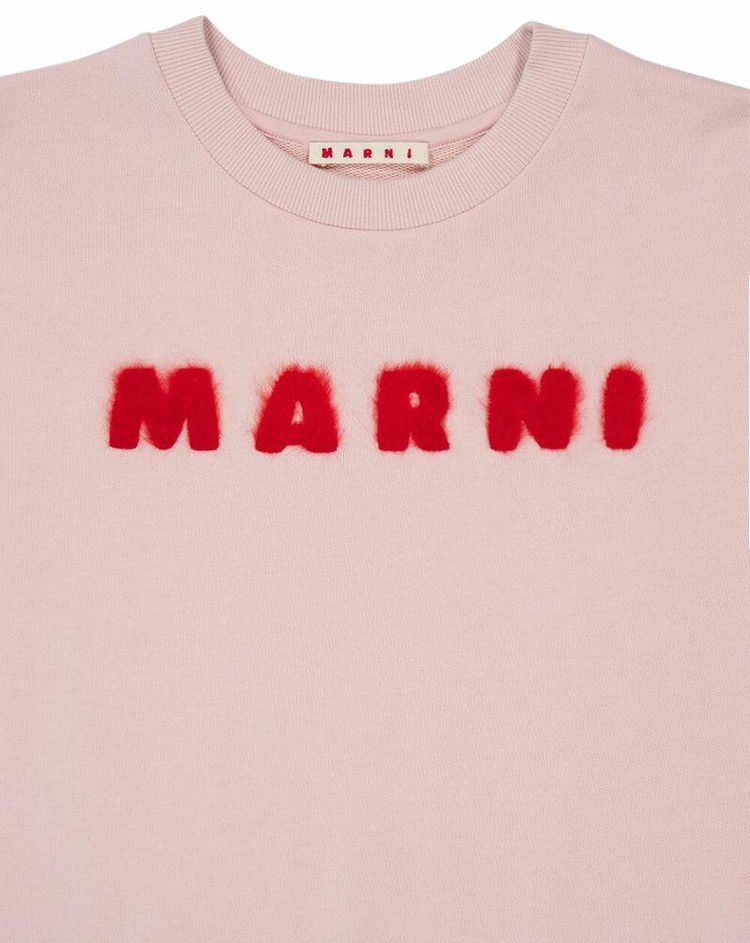 Marni Unbrushed Sweatshirt Azalea