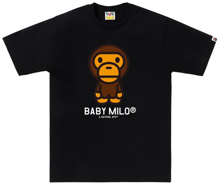 BAPE Baby Milo Tee Black