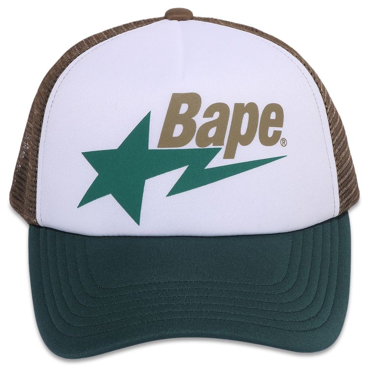 BAPE Sta Mesh Cap Green