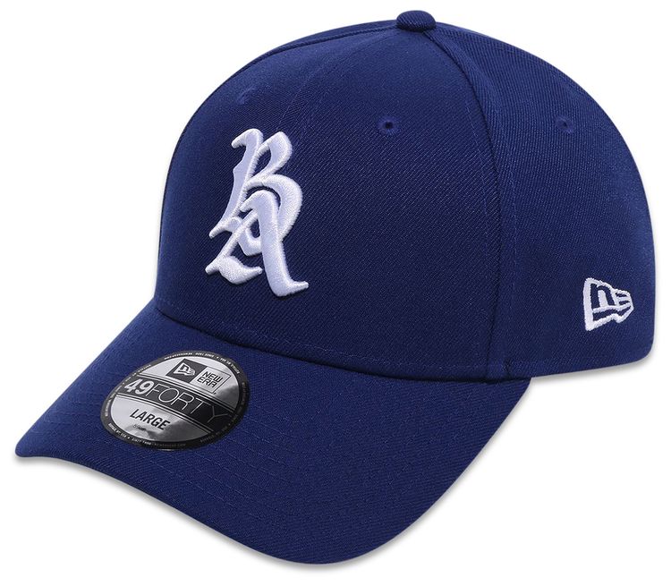 BAPE Baseball Logo New Era 49FORTY Cap Navy