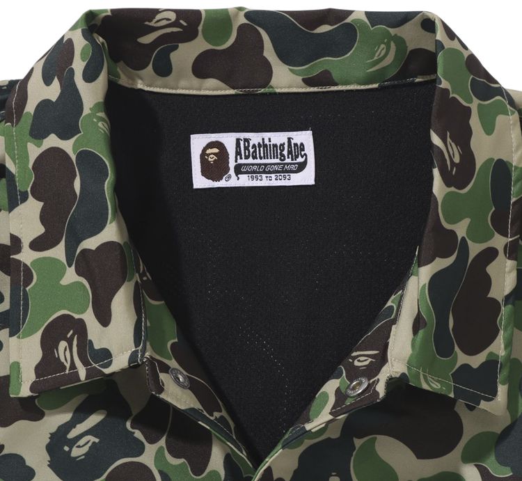 Buy BAPE ABC Camo NYC Logo Coach Jacket 'Green' 1L30 140 010