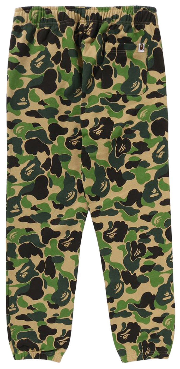 BAPE ABC Camo Shark Regular Fit Sweatpants Green