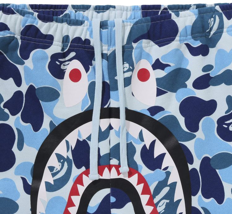 BAPE ABC Camo Shark Regular Fit Sweatpants Blue