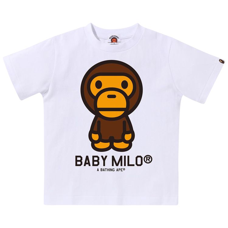 BAPE Kids Baby Milo Tee White