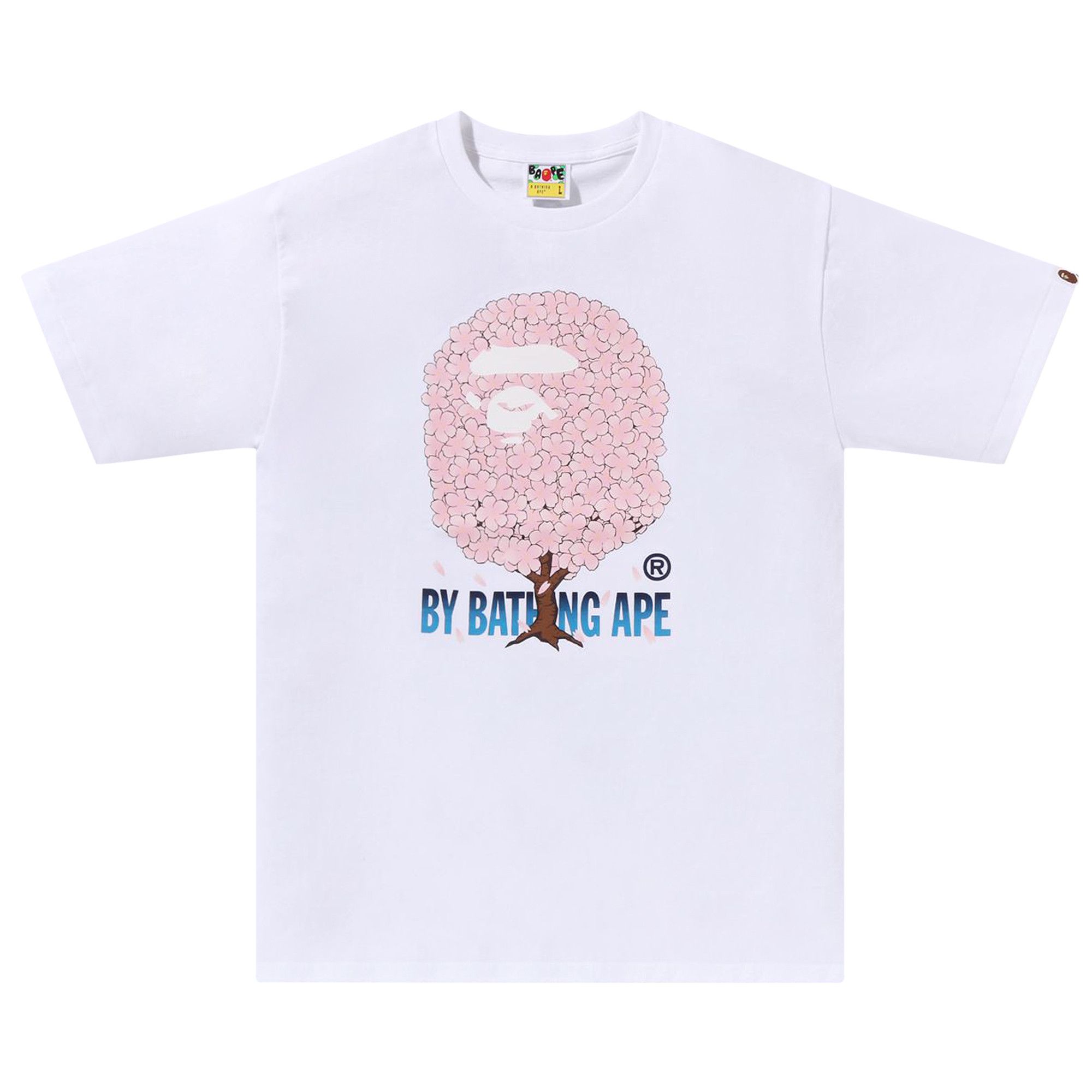 Buy BAPE Sakura By Bathing Ape Tee #1 'White' - 1L20 110 018 WHITE