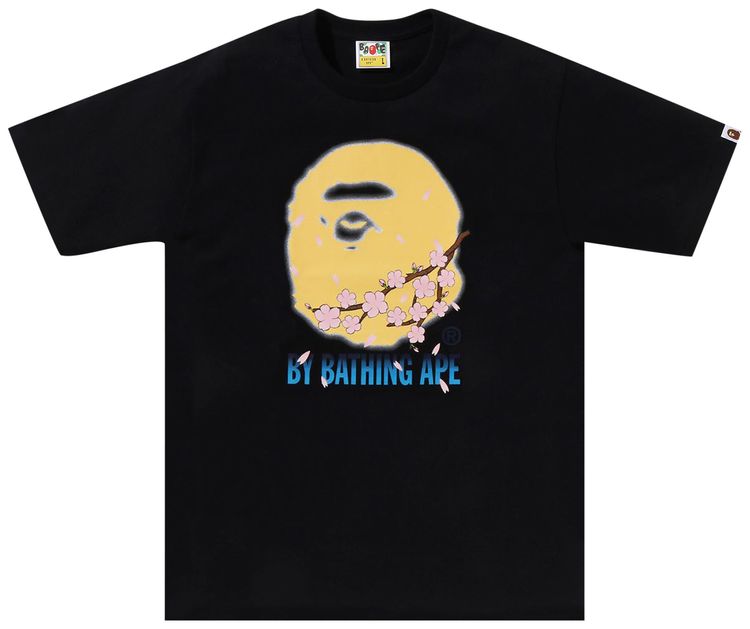 BAPE Sakura By Bathing Ape Tee 2 Black
