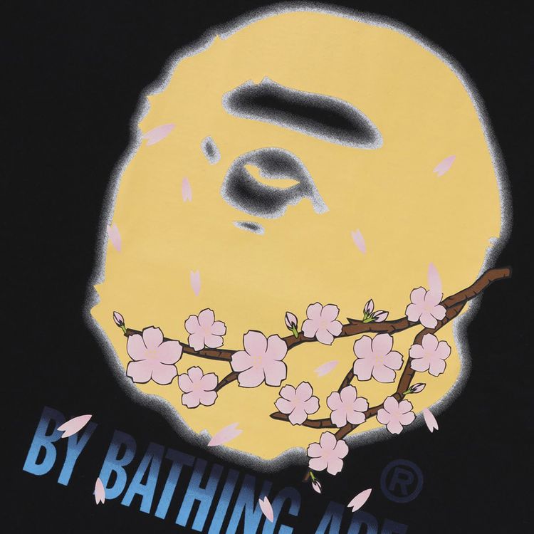BAPE Sakura By Bathing Ape Tee 2 Black
