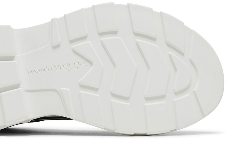 Alexander McQueen Wmns Tread Slick Boots Black White