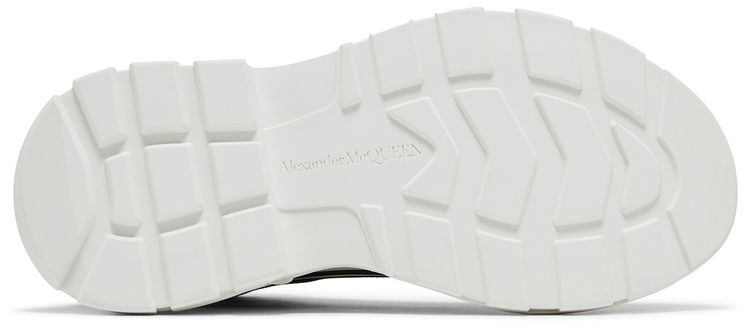 Alexander McQueen Wmns Tread Slick Boots Black White