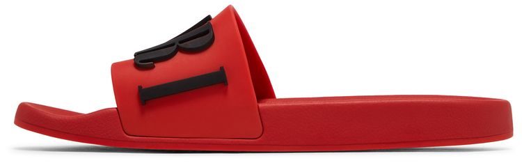 Amiri Rubber Classic Logo Pool Slide Red