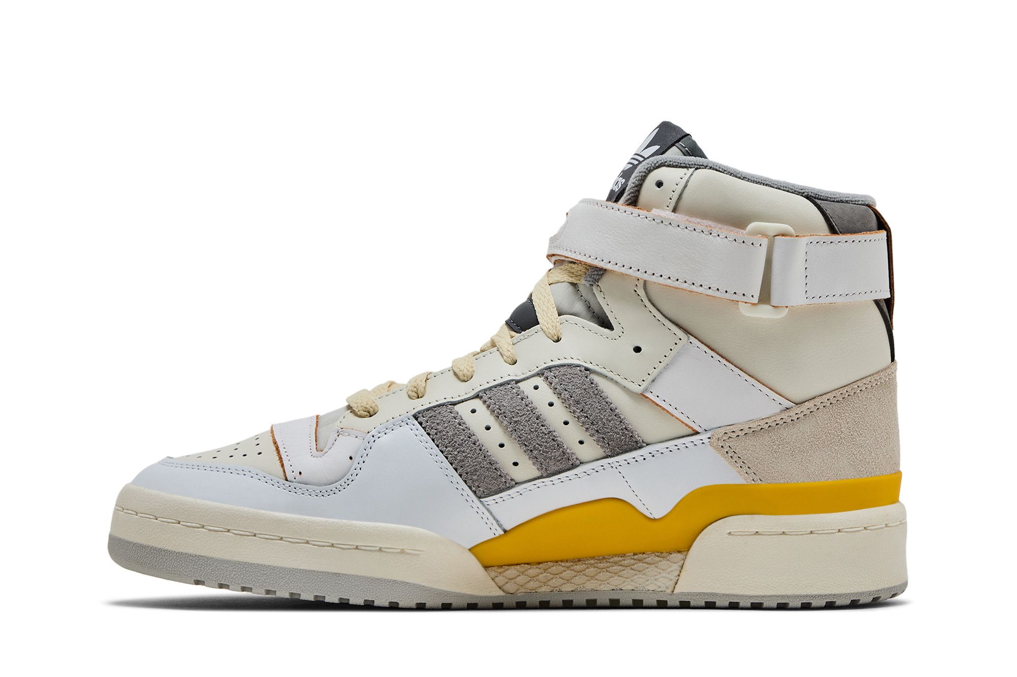 Buy Adidas Forum 84 High 'White Grey Yellow' - GY5727 | GOAT