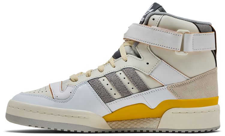 Adidas Forum 84 High White Grey Yellow
