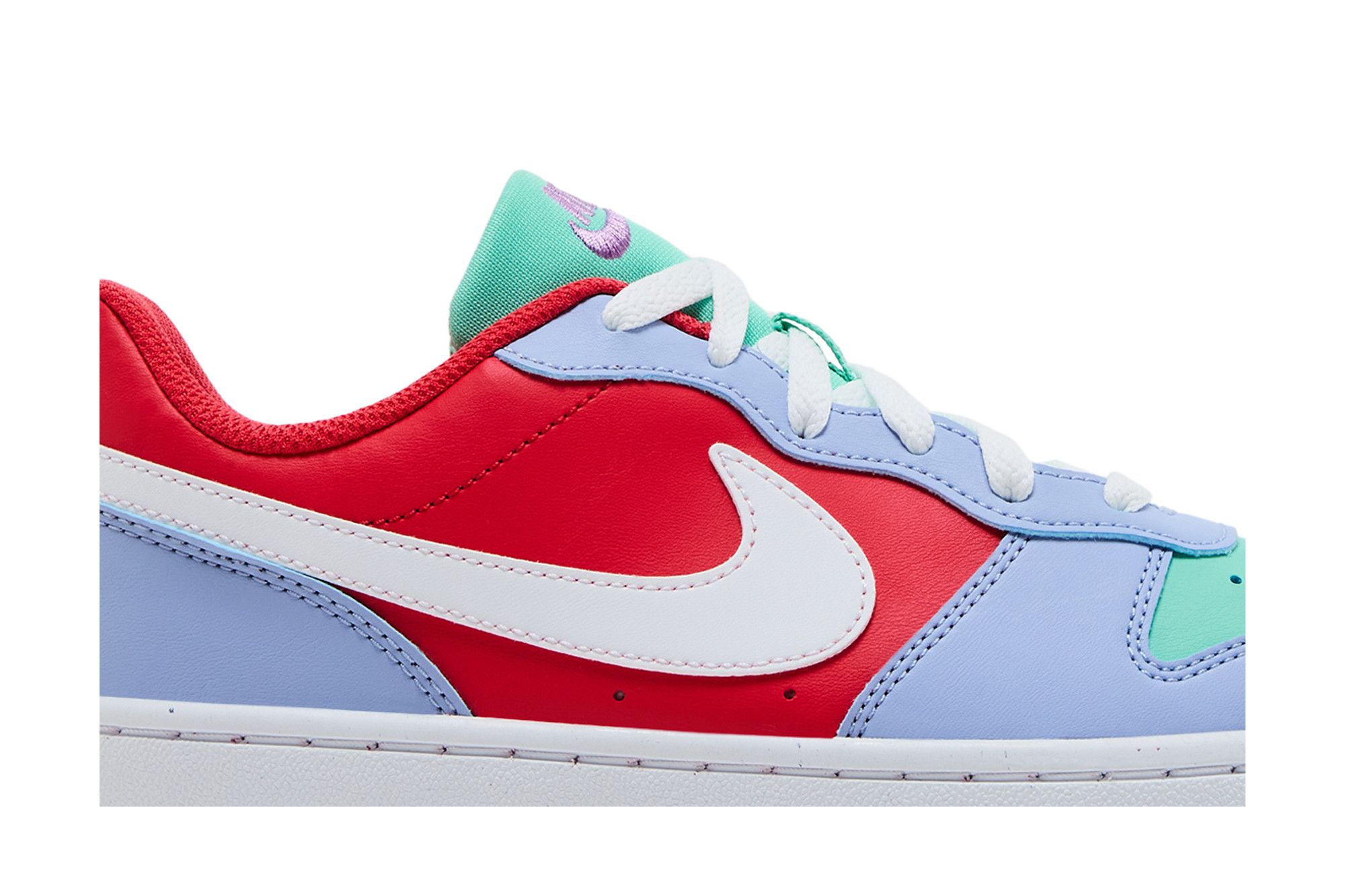 Buy Nike Court Borough Low Recraft GS 'Cobalt Bliss Track Red