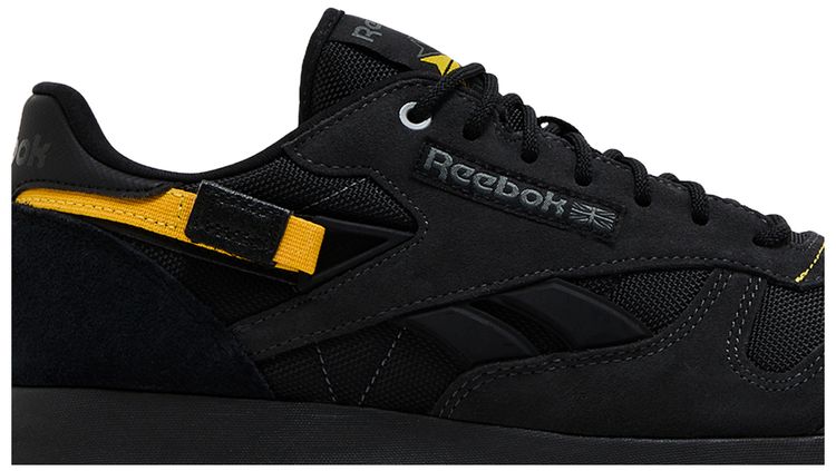 Reebok Classic Leather Winterized Black Yellow