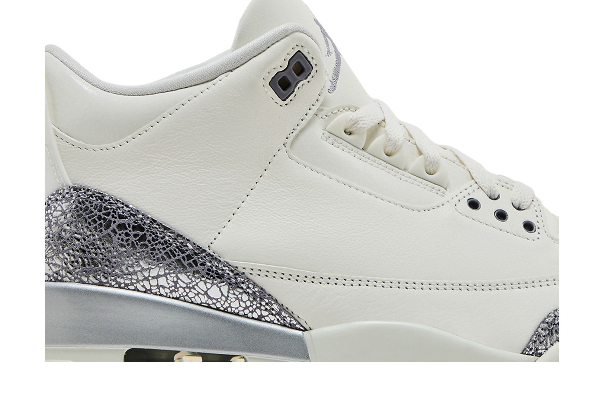 Buy Wmns Air Jordan 3 Retro 'Sail Metallic Silver' - CK9246 100 | GOAT