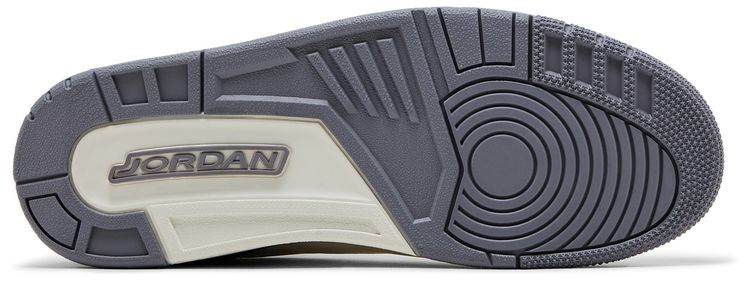 Wmns Air Jordan 3 Retro Sail Metallic Silver