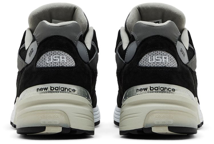 New Balance 992 Made in USA Black 2025