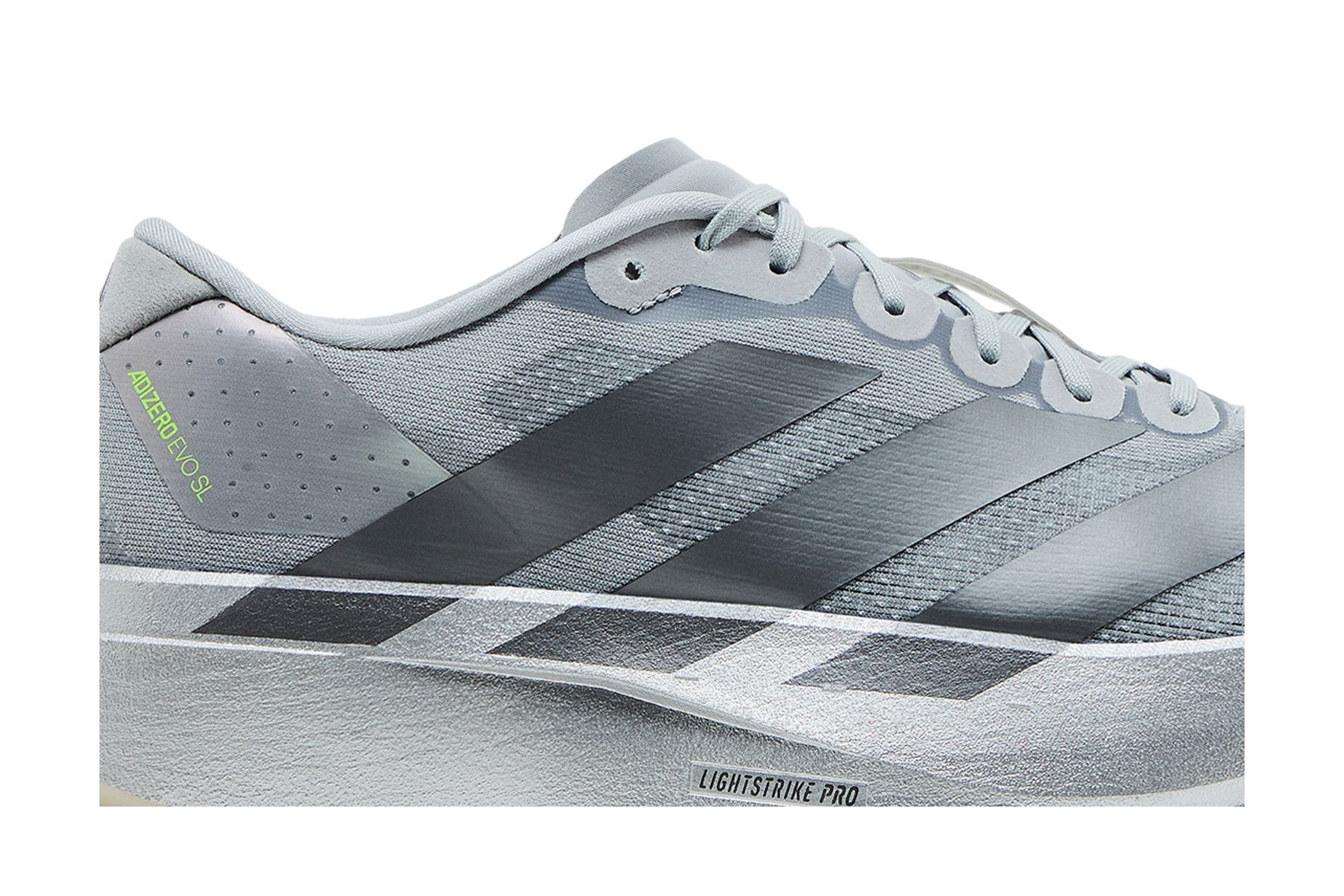 Buy Adizero Evo SL 'Silver Metallic' - JR3419 | GOAT IT Buy Adizero Evo SL 'Silver Metallic' - JR3419 | GOAT IT