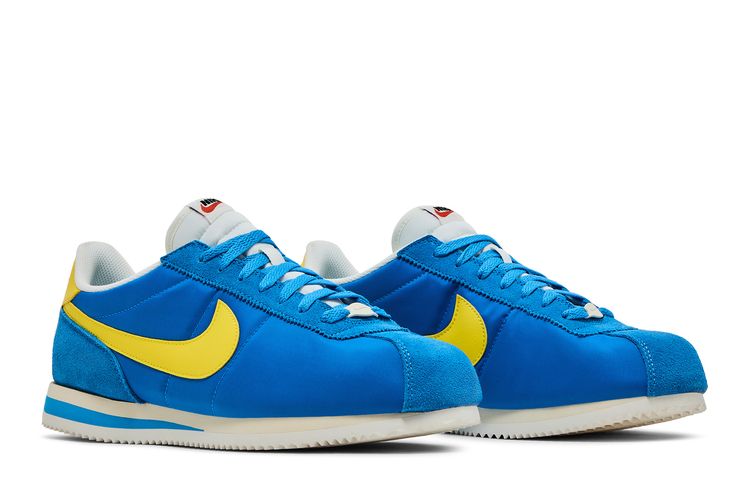 NEW Nike Cortez TXT Light Photo Blue Lightning Yellow HF0263-402 Men Size 10.5 ? Nike Cortez TXT Light Photo Blue Lightning Sail HF0263  main image 3