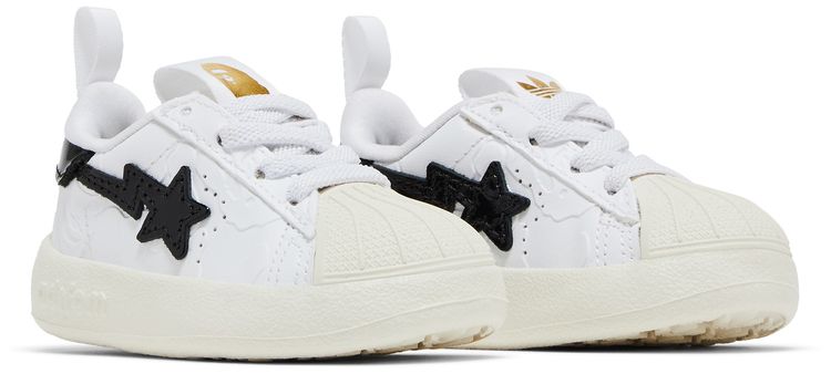 BAPE x adidas Superstar 360 I White Black