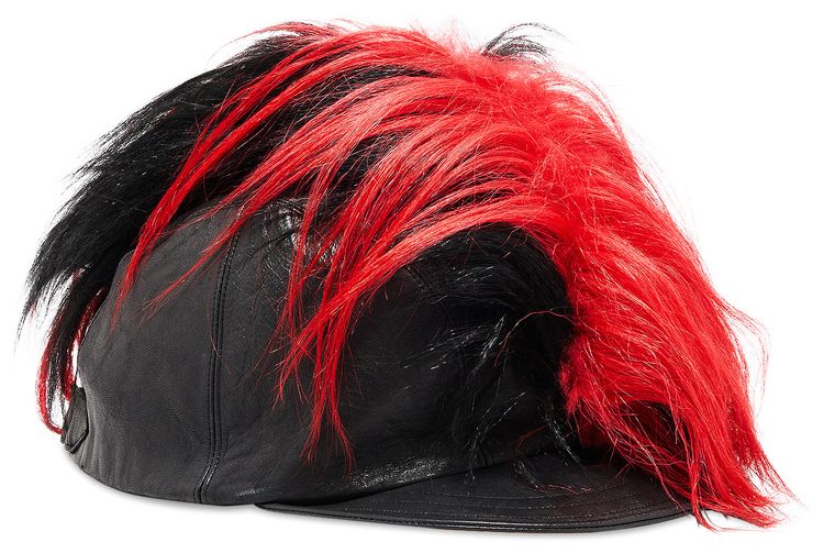 Christian Dior x Galliano Mohawk Hat Black