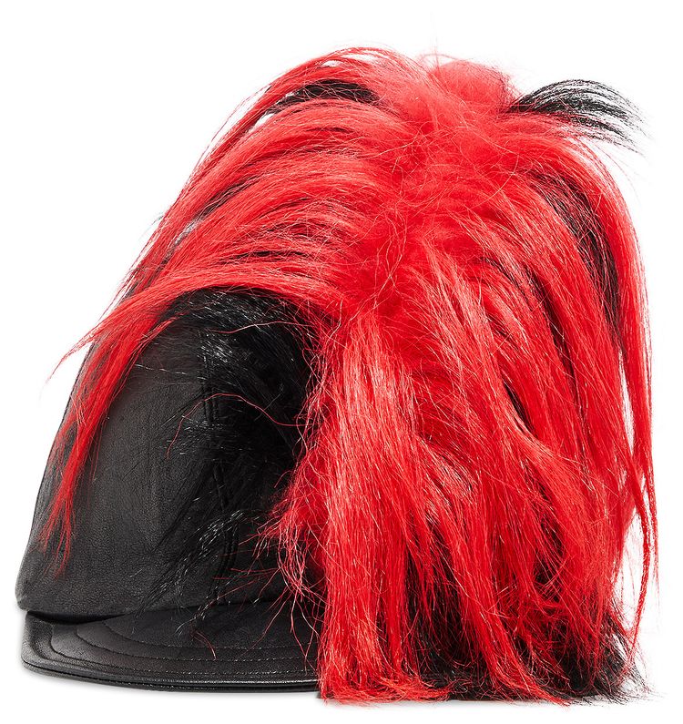 Christian Dior x Galliano Mohawk Hat Black