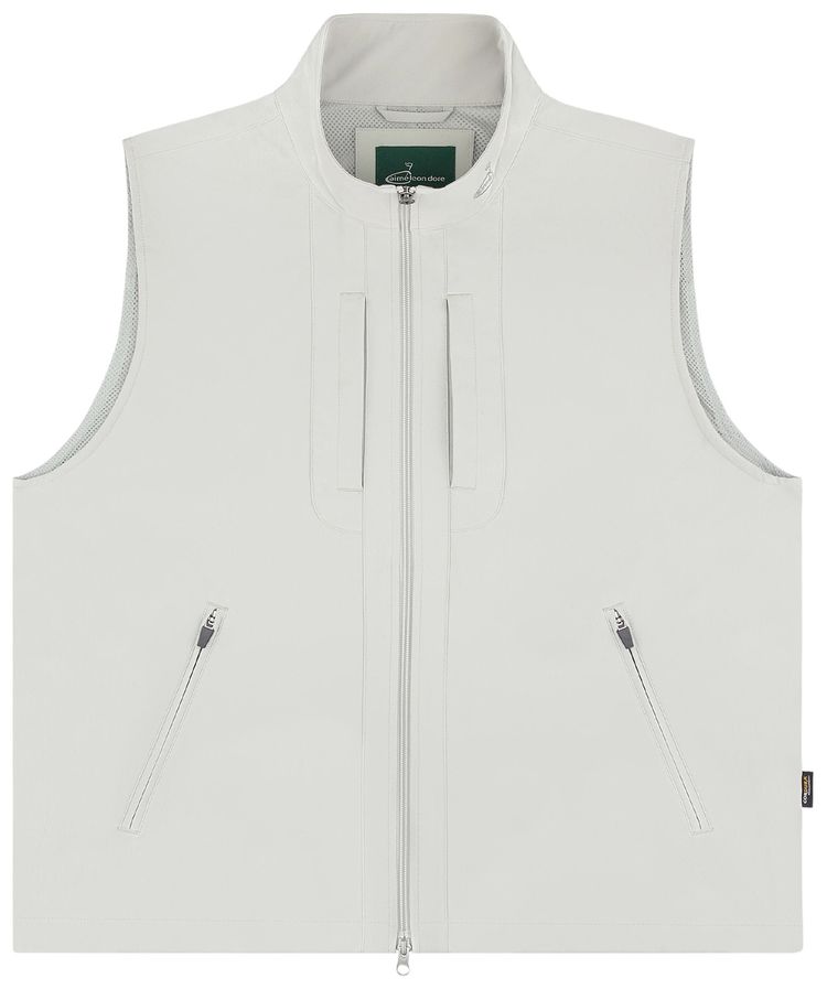 Aime Leon Dore Golf Lightweight Cordura Vest Light Grey