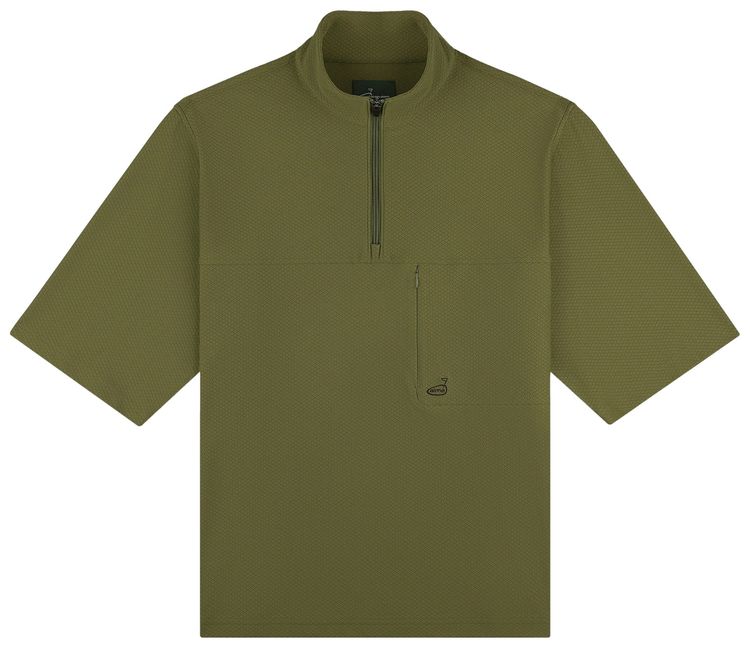 Aime Leon Dore Golf Quarter Zip Pullover Olive