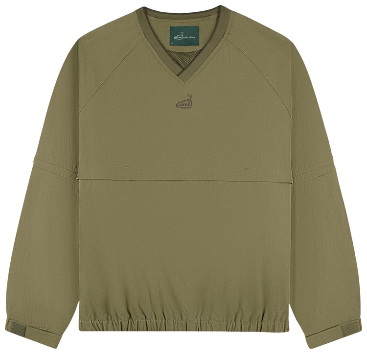 Aime Leon Dore Golf Convertible Pullover Olive