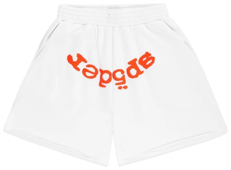 Sp5der Og Web V2 Sweatshort White