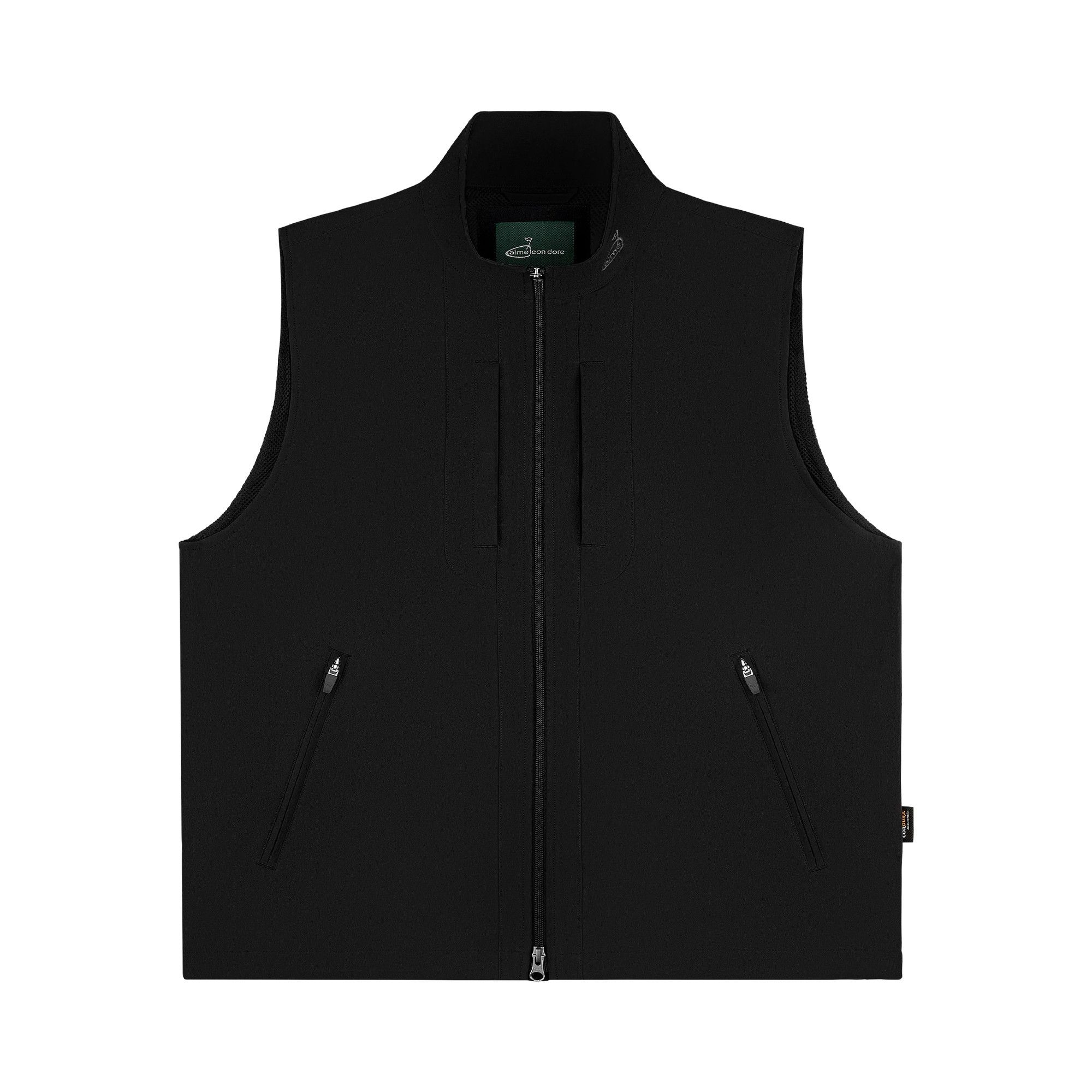 Buy Aimé Leon Dore Golf Lightweight Cordura Vest 'Jet Black