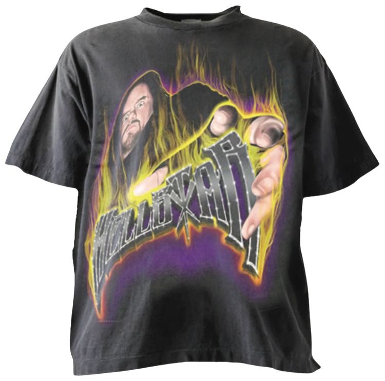 Hellstar x WWE Undertaker T Shirt Black