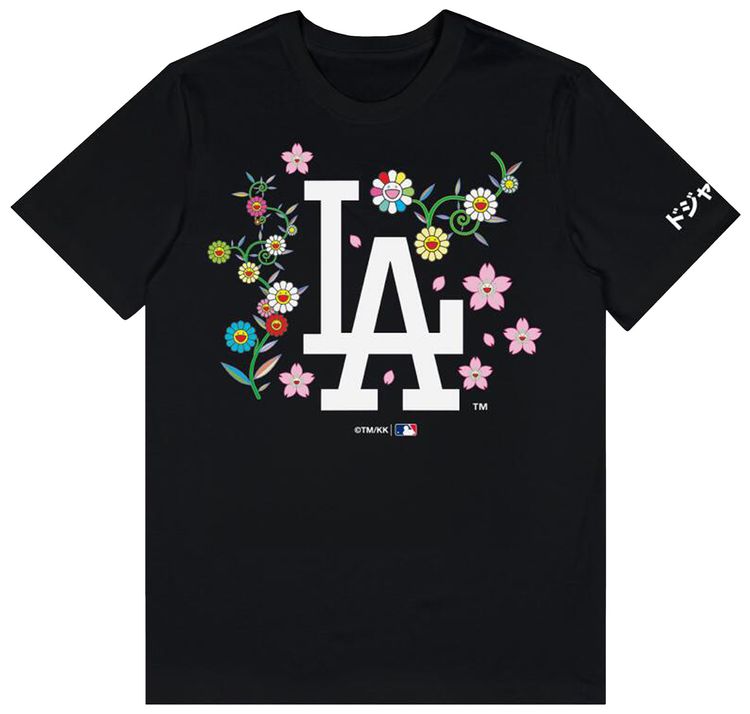 Fanatics x Complex x Takashi Murakami x Dodgers Shirt Black