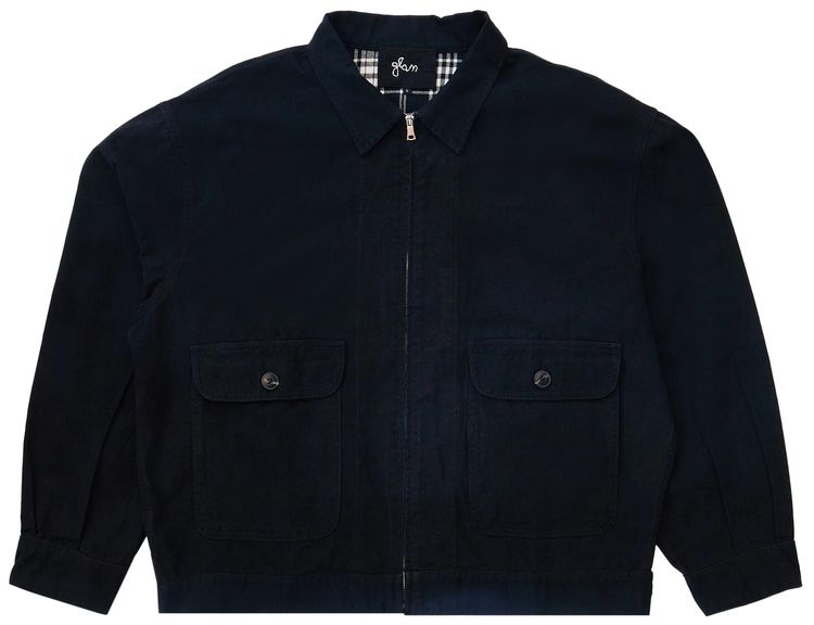 Glass Cypress Canvas Jacket Black