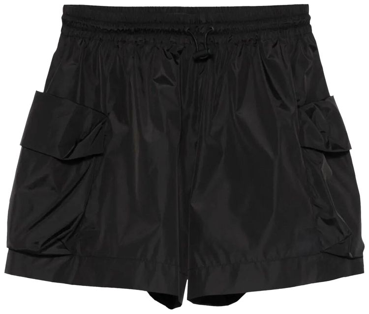 Simone Rocha Layered Cargo Flap Shorts Black