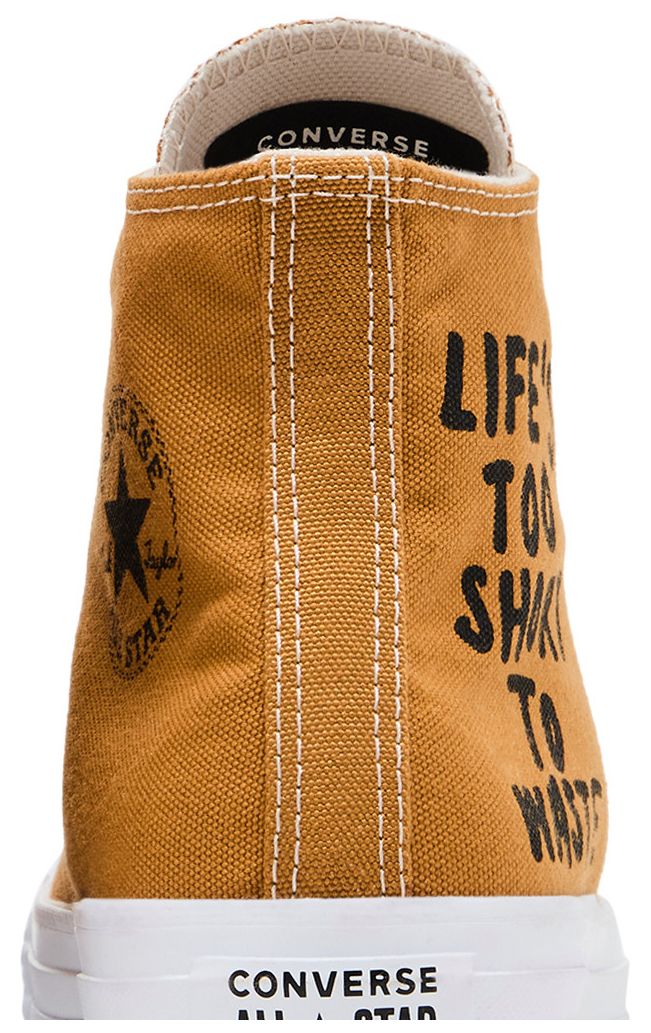 Converse Chuck Taylor All Star Hi Renew Lifes Too Short To Waste