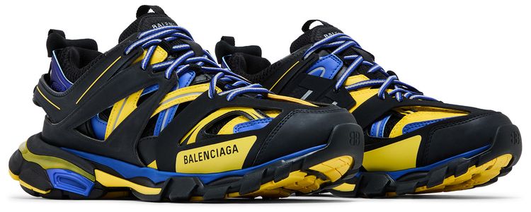 Balenciaga Track Trainer Black Yellow Blue