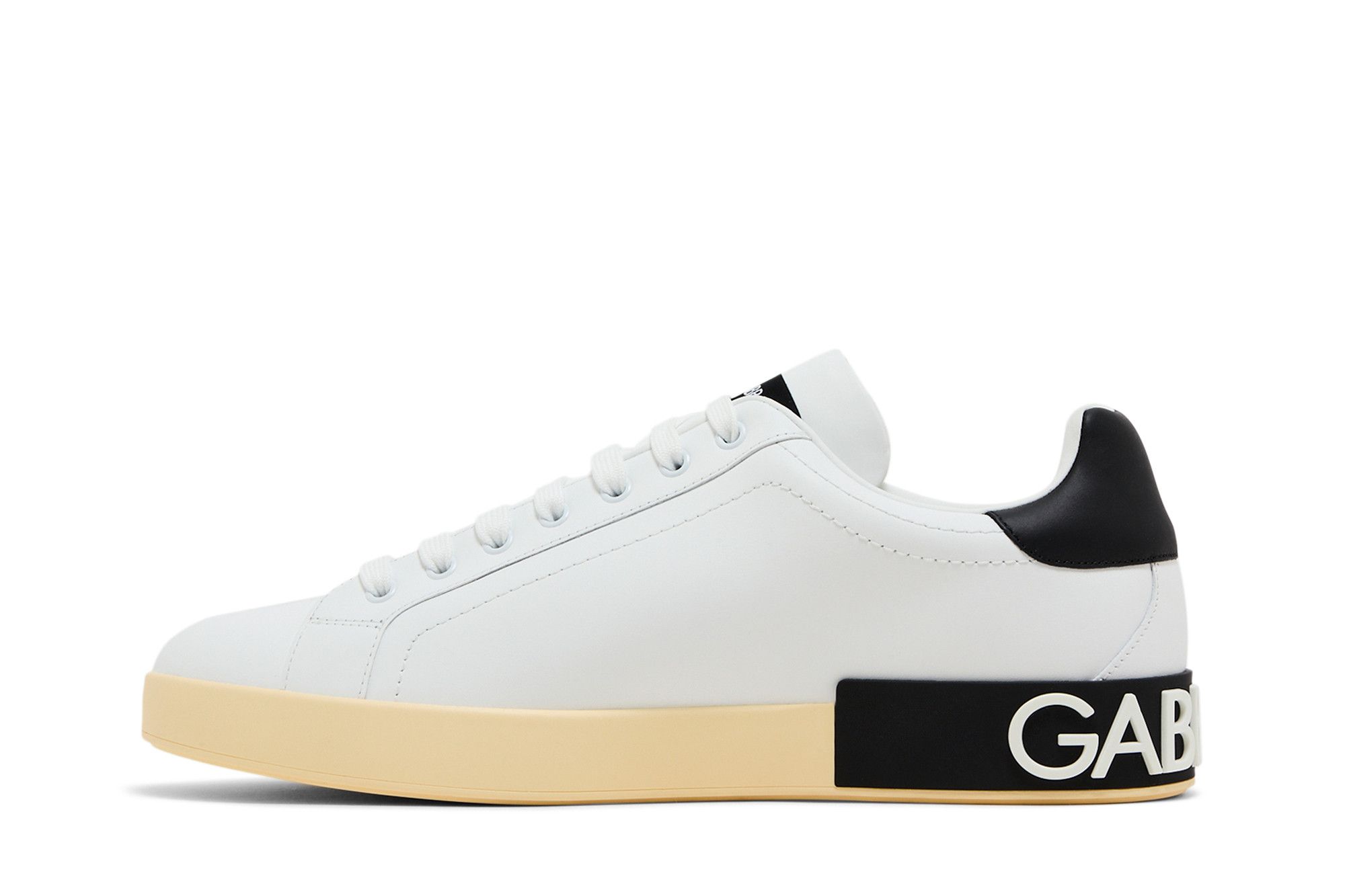 Buy Dolce & Gabbana Portofino Low 'DG Logo Print - White