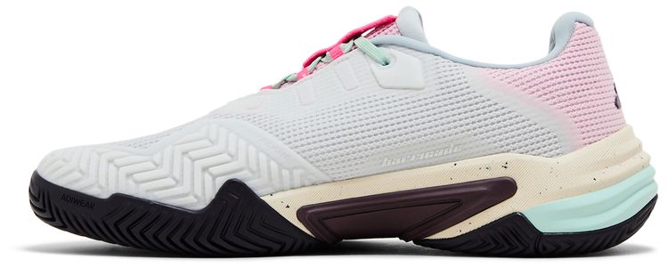 Adidas Barricade 13 Crystal White Semi Green Spark